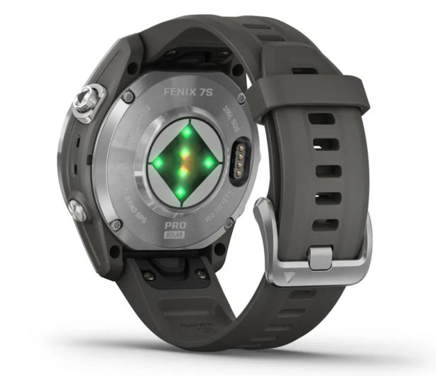 Garmin fenix 7S Pro Solar 42mm srebrny - 1150230 - zdjęcie 4